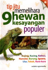 Tip Jitu Memelihara 9 Hewan Kesayangan Populer