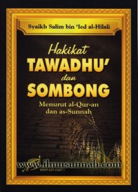 Hakikat Tawadhu' dan Sombong